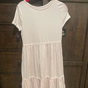 Art Class Light Pink Casual Kids Dress